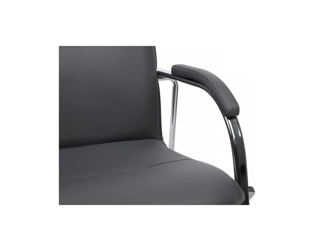 Стул Самба с мягкими подлокотниками SMB-01H Хром гальв.