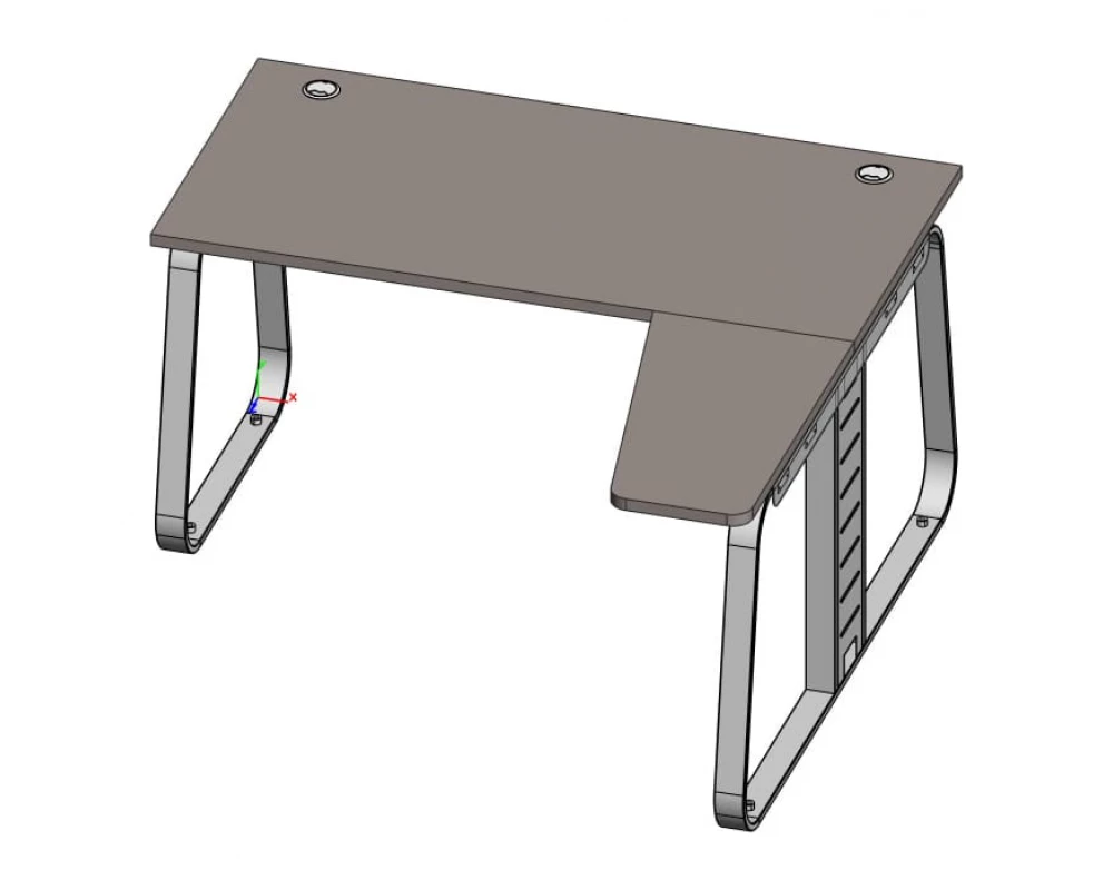 Рабочая станция малая правая 160 (углы прямые) Genesis Operative