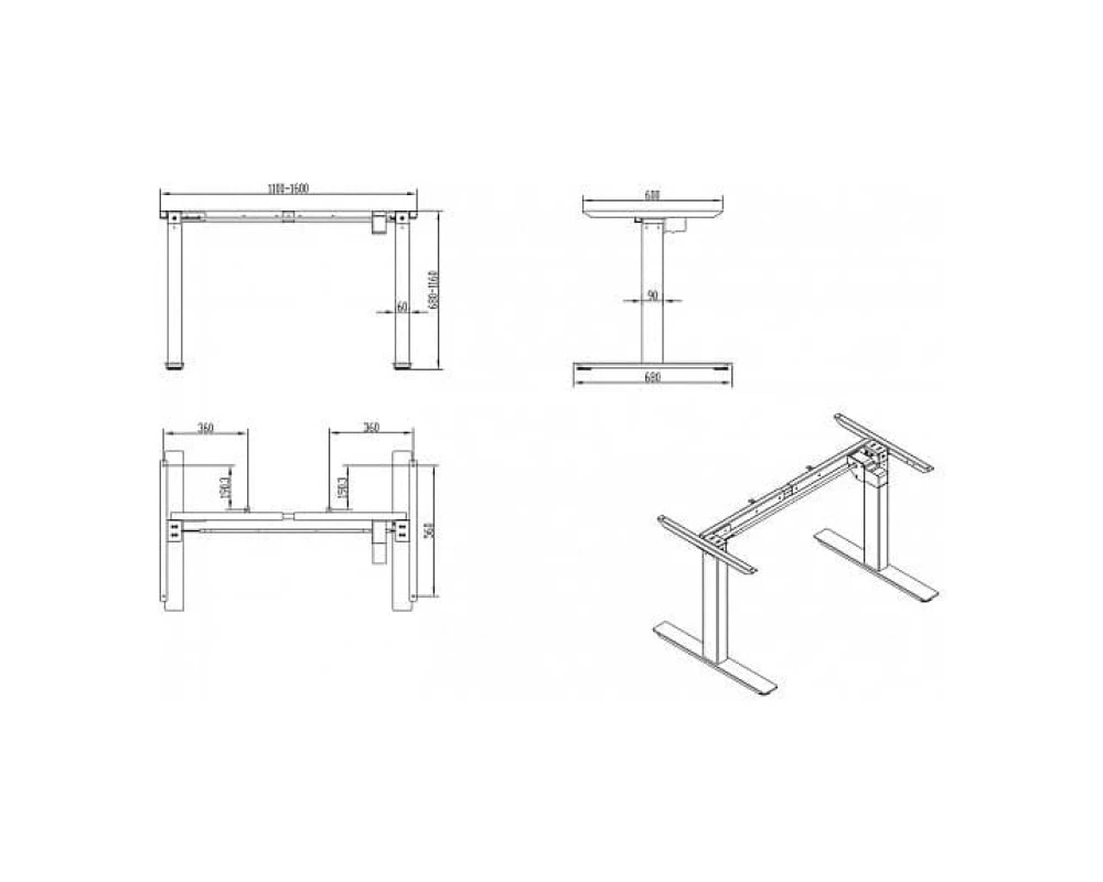 Стол Ergostol Care Smart