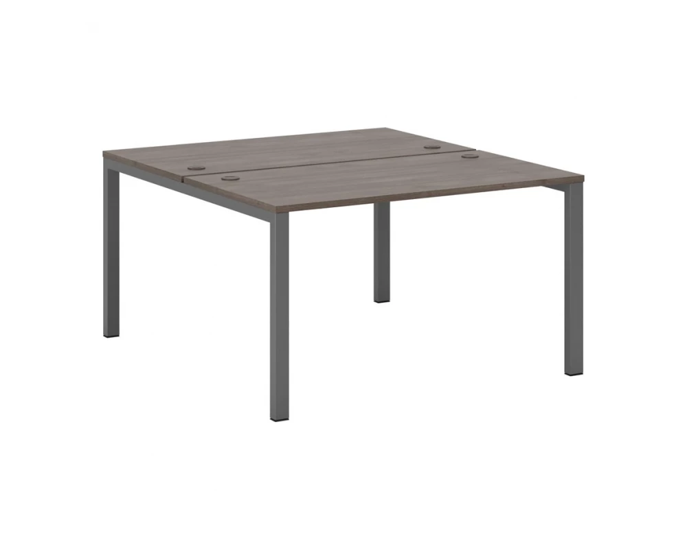 Бенч-система две столешницы 135 New Line Дуб Шамони темный