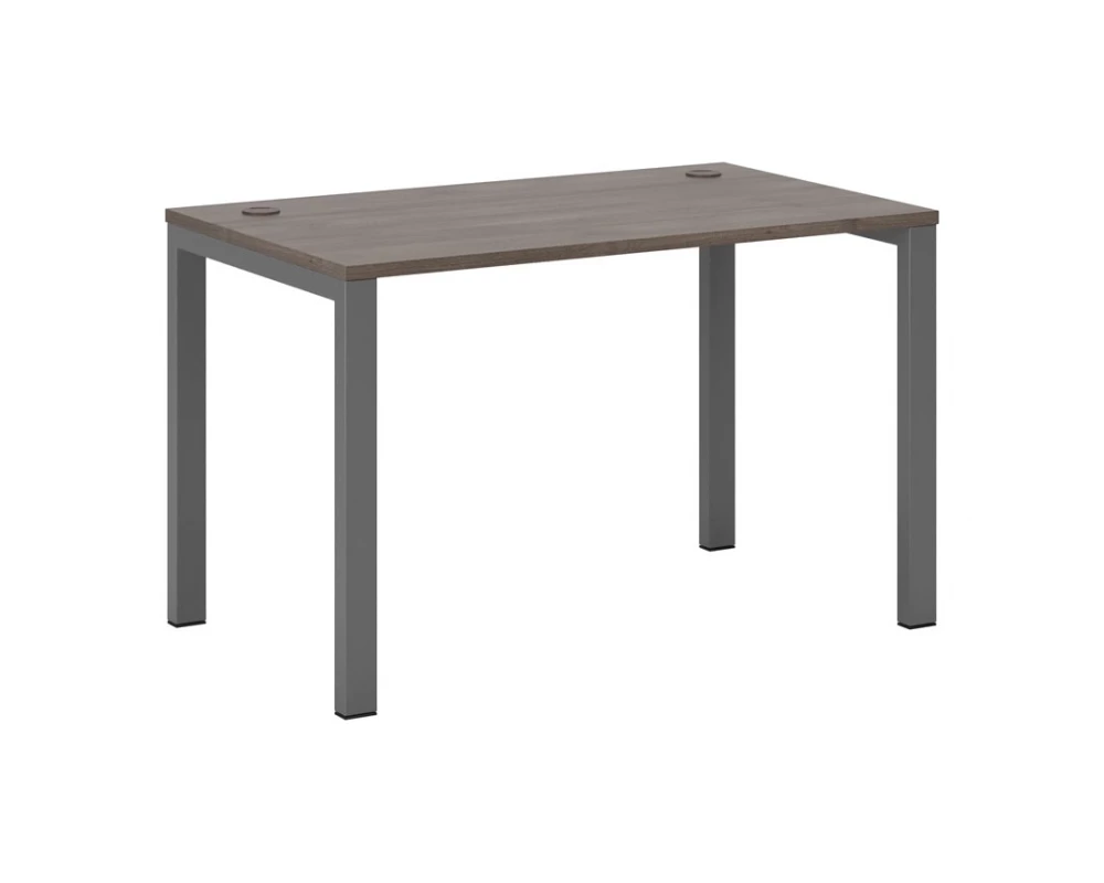 Стол письменный на металлоопорах 120 New Line Дуб Шамони темный