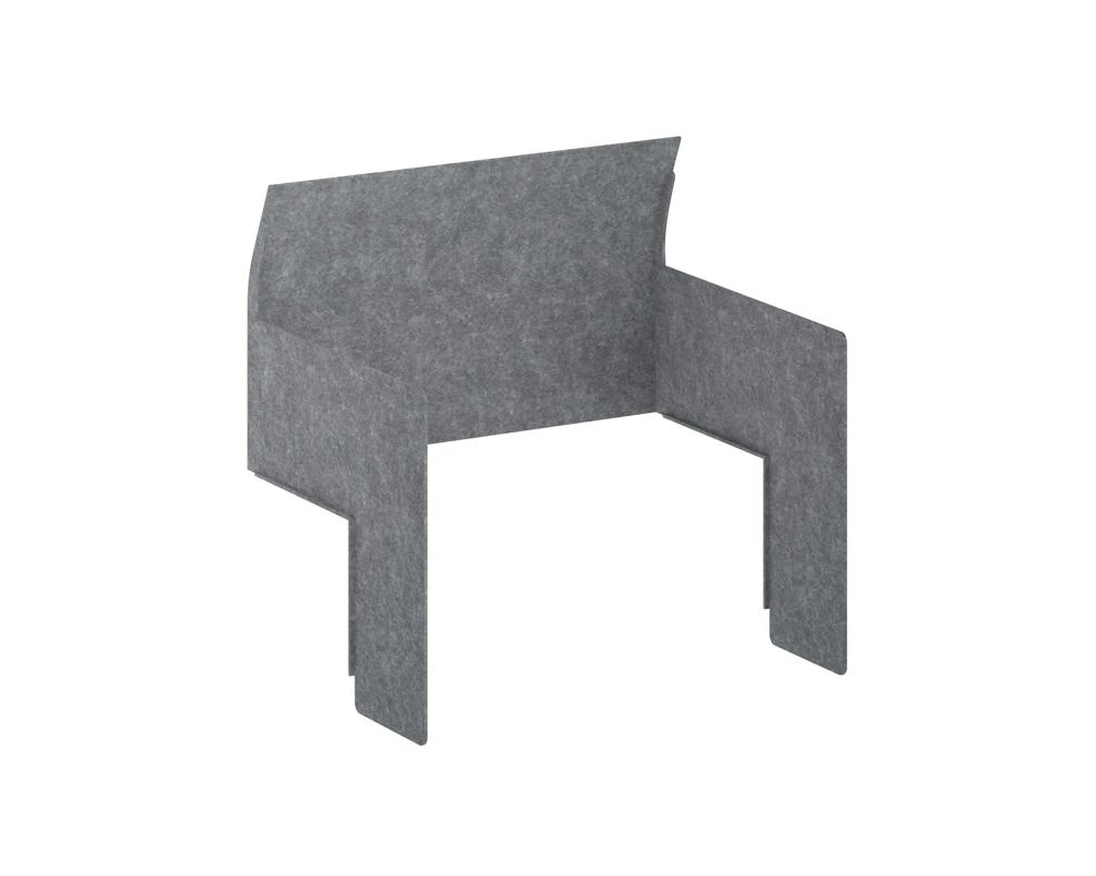 Кабина настольная на стол VE.KB5-158.6 1580x1000x1100 AcustiX