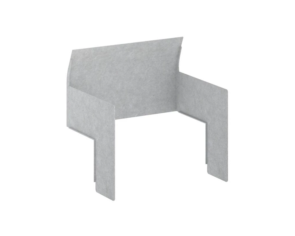 Кабина настольная на стол VE.KB5-158.6 1580x1000x1100 AcustiX