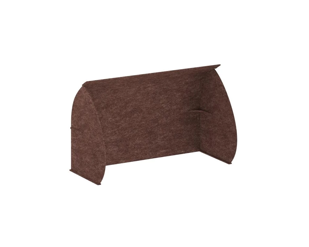 Кабина настольная скругленная на стол VE.KB2-98.8 980x800x1000 AcustiX