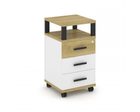 Тумба мобильная 3 ящ. с надставкой CN.TUM-004 B 420x420x782 Concept images