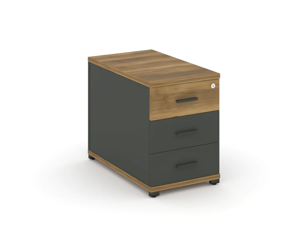 Тумба опорная/приставная 3 ящ. CN.TGO-001 A 420x720x583 Concept