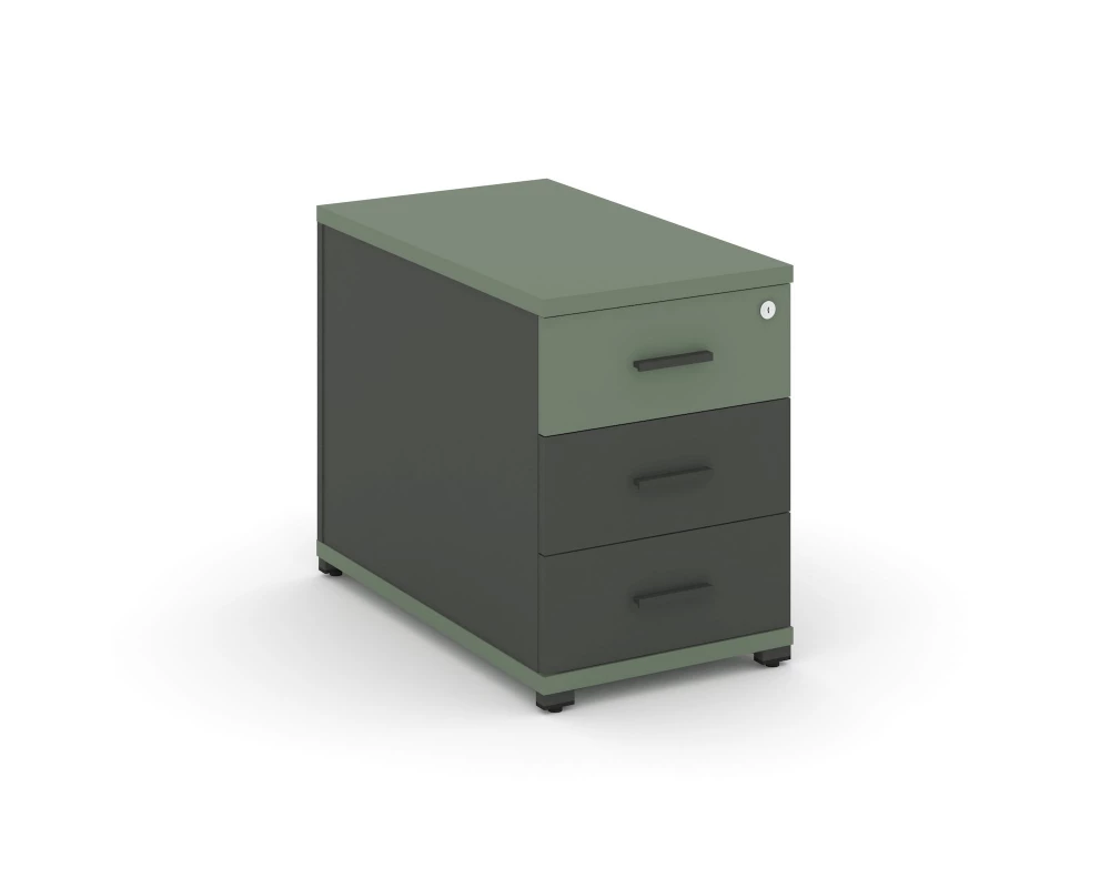 Тумба опорная/приставная 3 ящ. CN.TGO-001 A 420x720x583 Concept