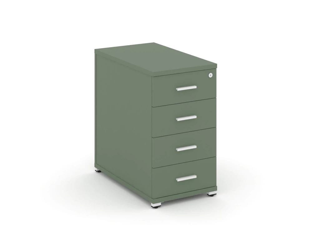 Тумба опорная/приставная 4 ящ. CN.TGO-002 W 420x720x750 Concept