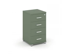 Тумба опорная/приставная 4 ящ. CN.TUO-002 W 420x420x750 Concept images