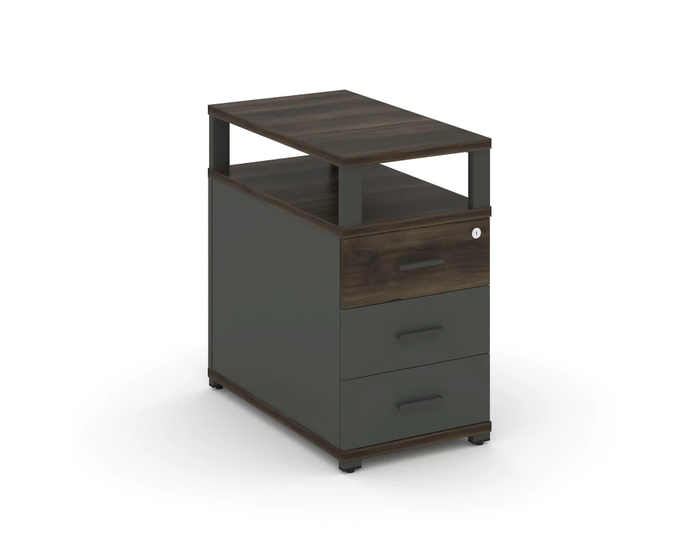 Тумба приставная 3 ящ. с надставкой CN.TGP-001 A 420x720x750 Concept