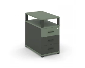 Тумба приставная 3 ящ. с надставкой CN.TGP-001 A 420x720x750 Concept images