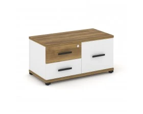 Тумба приставная широкая 2 ящ. 1 распаш. фасад CN.TSP-004 B 836x420x416 Concept images