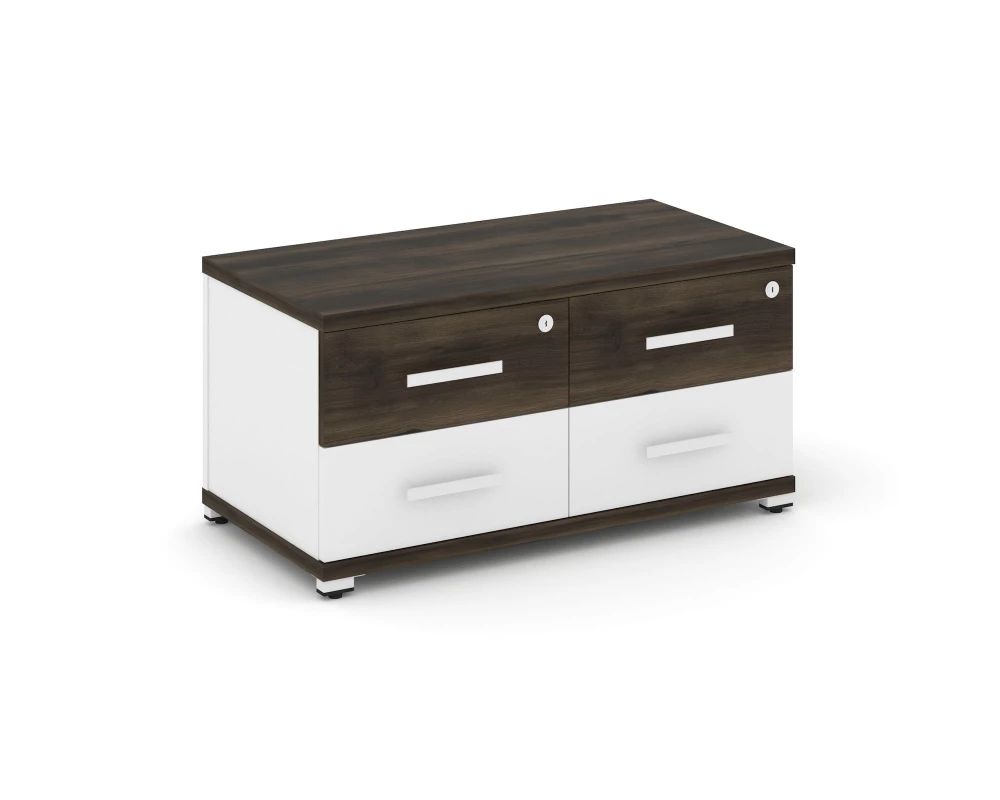 Тумба приставная широкая 4 ящ. CN.TSP-001 W 836x420x416 Concept