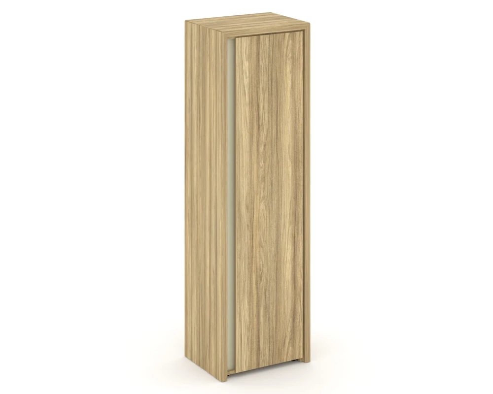 Шкаф высокий узкий правый (высокий фасад ЛДСП) Корнер / Corner