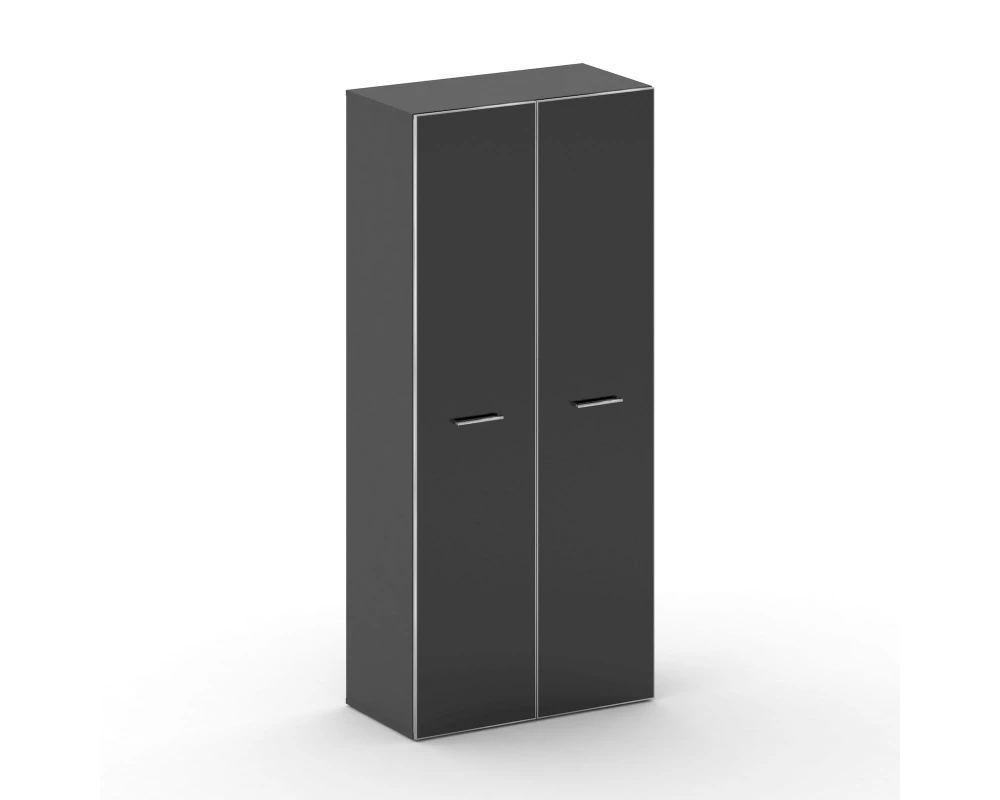 Шкаф широкий высокий CR.ST-103 black Феникс Cross