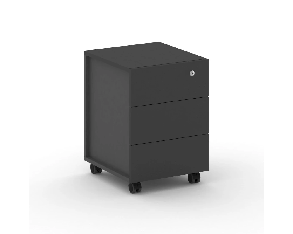 Тумба мобильная (открывание за бок фасада) CRU.TM-1 Ультраматт Cross