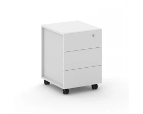 Тумба мобильная (открывание за бок фасада) CRU.TM-1 Ультраматт Cross images