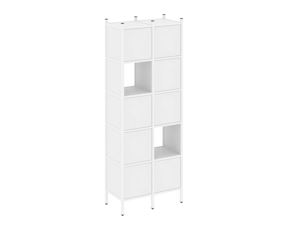 Прямой стеллаж L-05 862x446x1869 Loft