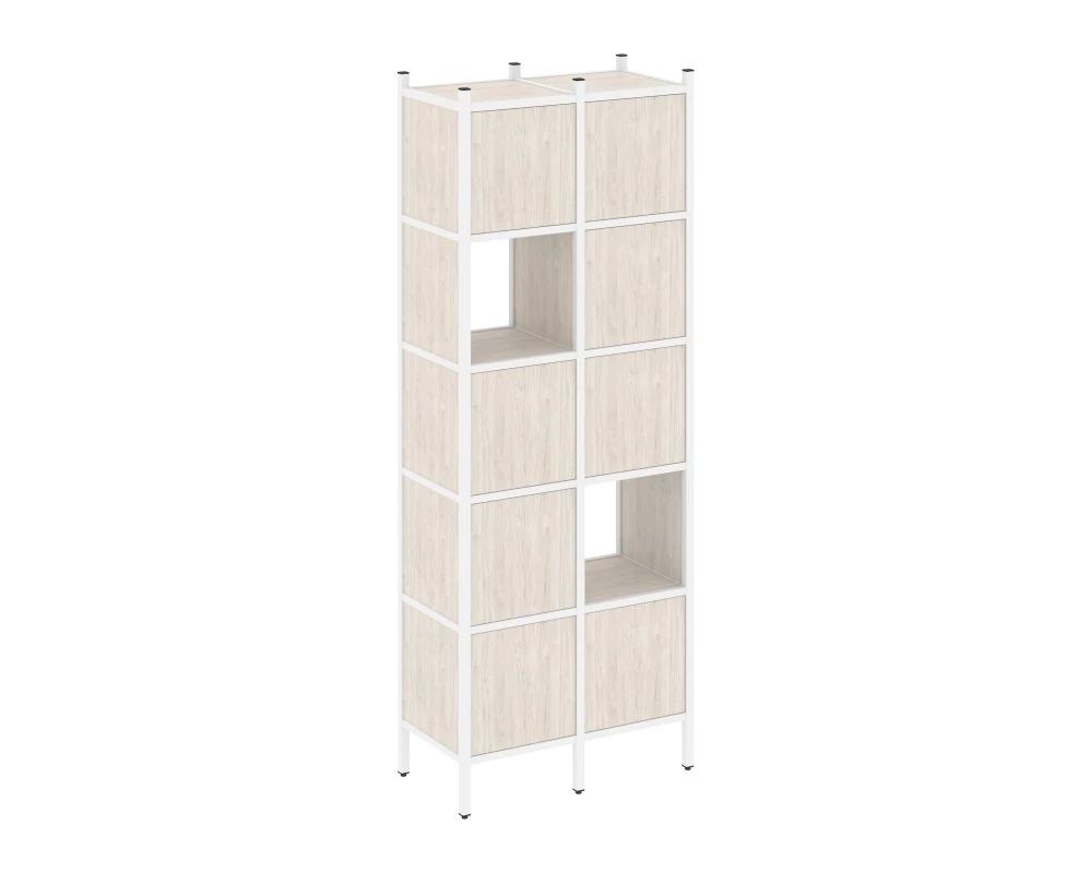 Прямой стеллаж L-05 862x446x1869 Loft