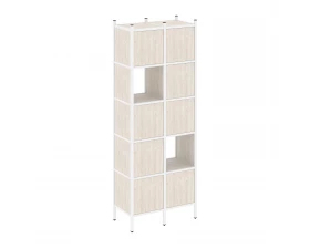 Прямой стеллаж L-05 862x446x1869 Loft images