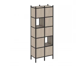 Прямой стеллаж L-05 862x446x1869 Loft images