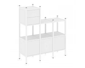 Прямой стеллаж L-13 1278x446x1458 Loft images