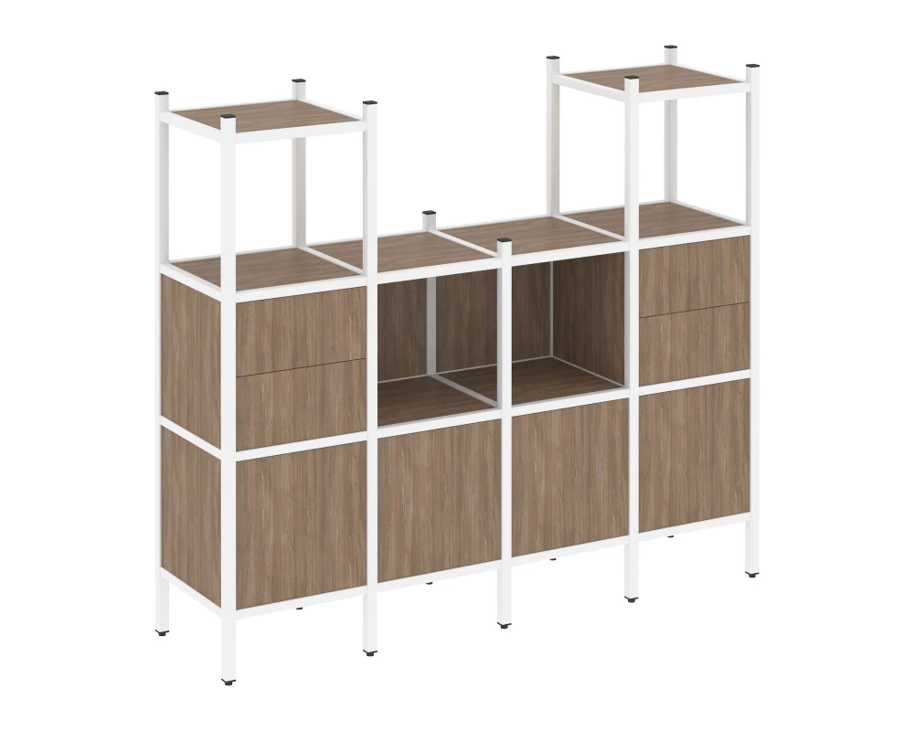 Прямой стеллаж L-14 1694x446x1458 Loft