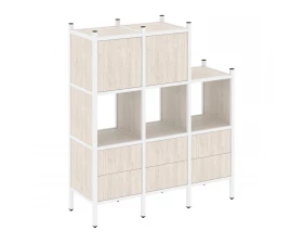 Прямой стеллаж L-15 1278x446x1458 Loft images