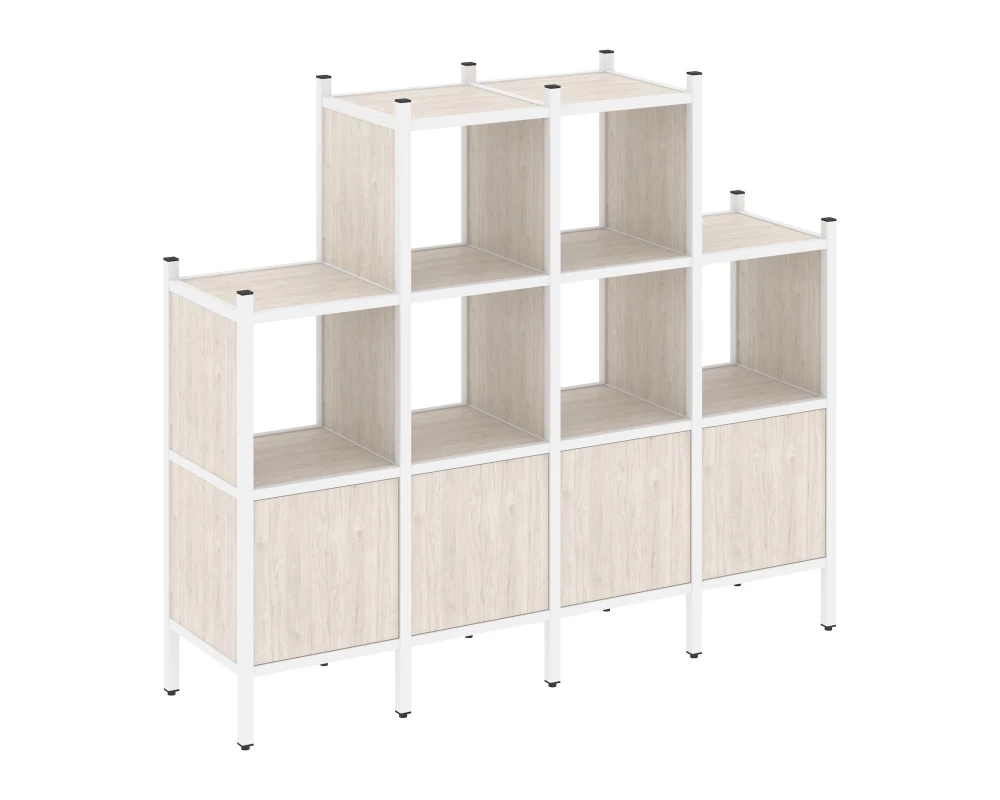 Прямой стеллаж L-16 1694x446x1458 Loft