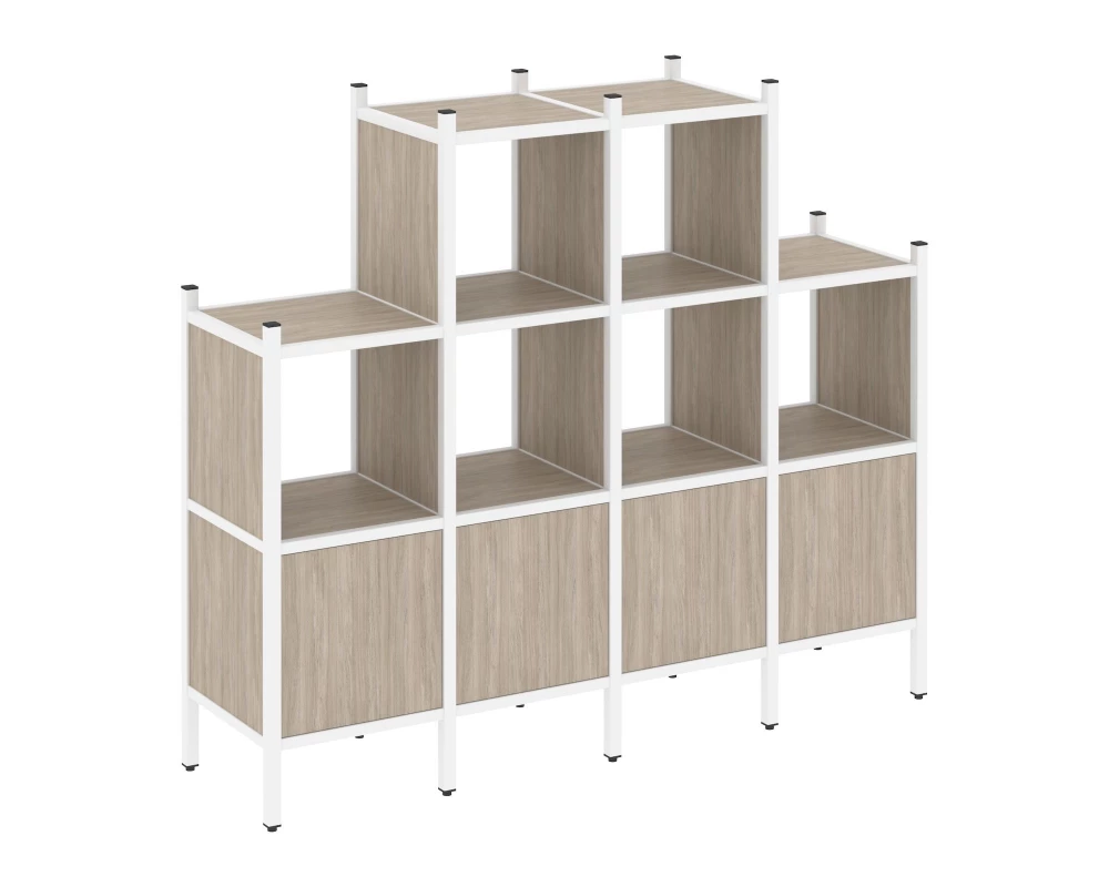 Прямой стеллаж L-16 1694x446x1458 Loft