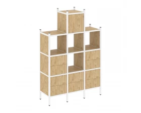 Прямой стеллаж L-18 1278x446x1869 Loft images