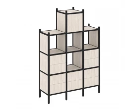 Прямой стеллаж L-18 1278x446x1869 Loft images