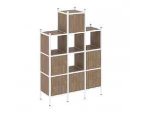 Прямой стеллаж L-18 1278x446x1869 Loft images