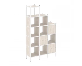 Прямой стеллаж L-21 1278x446x2280 Loft images