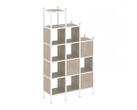 Прямой стеллаж L-21 1278x446x2280 Loft images