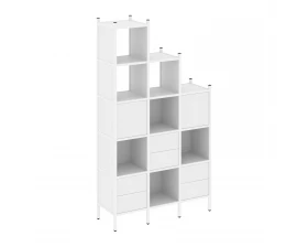 Прямой стеллаж L-22 1278x446x2280 Loft images