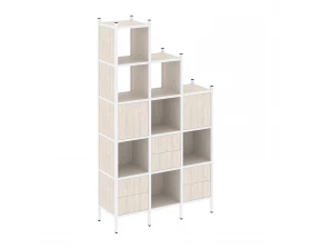 Прямой стеллаж L-22 1278x446x2280 Loft images