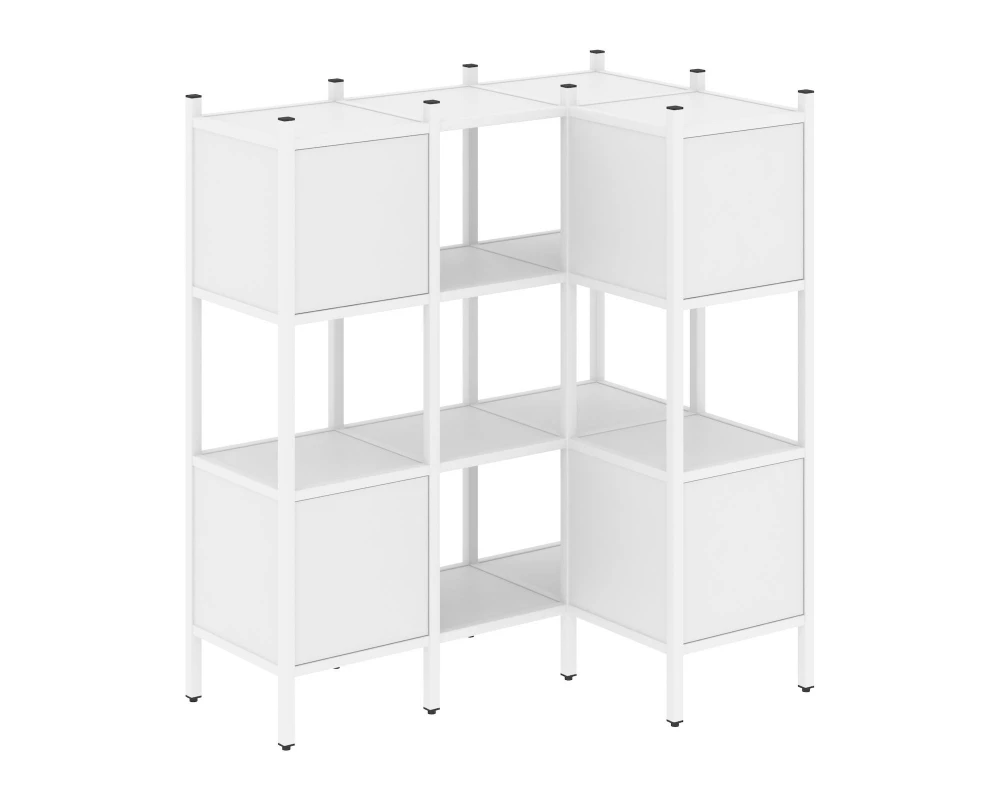Угловой внутренний стеллаж L-29 1278x862x1458 Loft