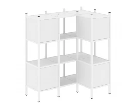 Угловой внутренний стеллаж L-29 1278x862x1458 Loft images