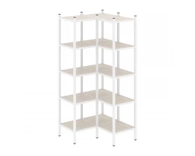 Угловой внутренний стеллаж L-32 862x862x1869 Loft images