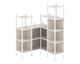 Угловой внутренний стеллаж L-39 1278x1278x1869 Loft images