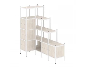 Угловой внутренний стеллаж L-42 862x1694x1869 Loft images