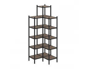 Угловой внутренний стеллаж L-46 862x862x2280 Loft images