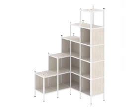 Угловой внутренний стеллаж L-49 1278x1278x2280 Loft images