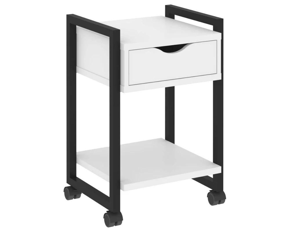 Тумба на колесных опорах с ящиком и полкой 500х460х767 Loft