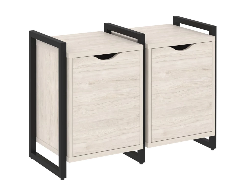 Тумба на регульруемых опорах наборная. Вариант №2 970х460х719 Loft