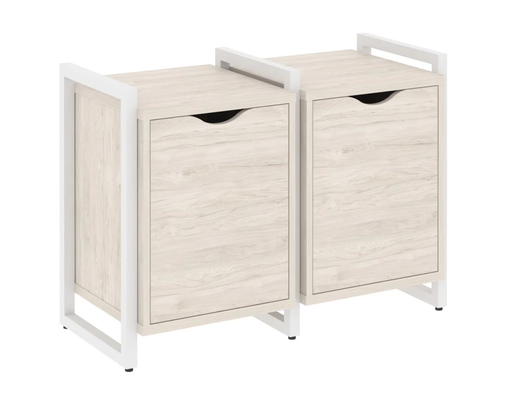 Тумба на регульруемых опорах наборная. Вариант №2 970х460х719 Loft