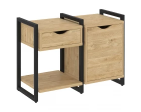 Тумба на регульруемых опорах наборная. Вариант №3 970х460х719 Loft images