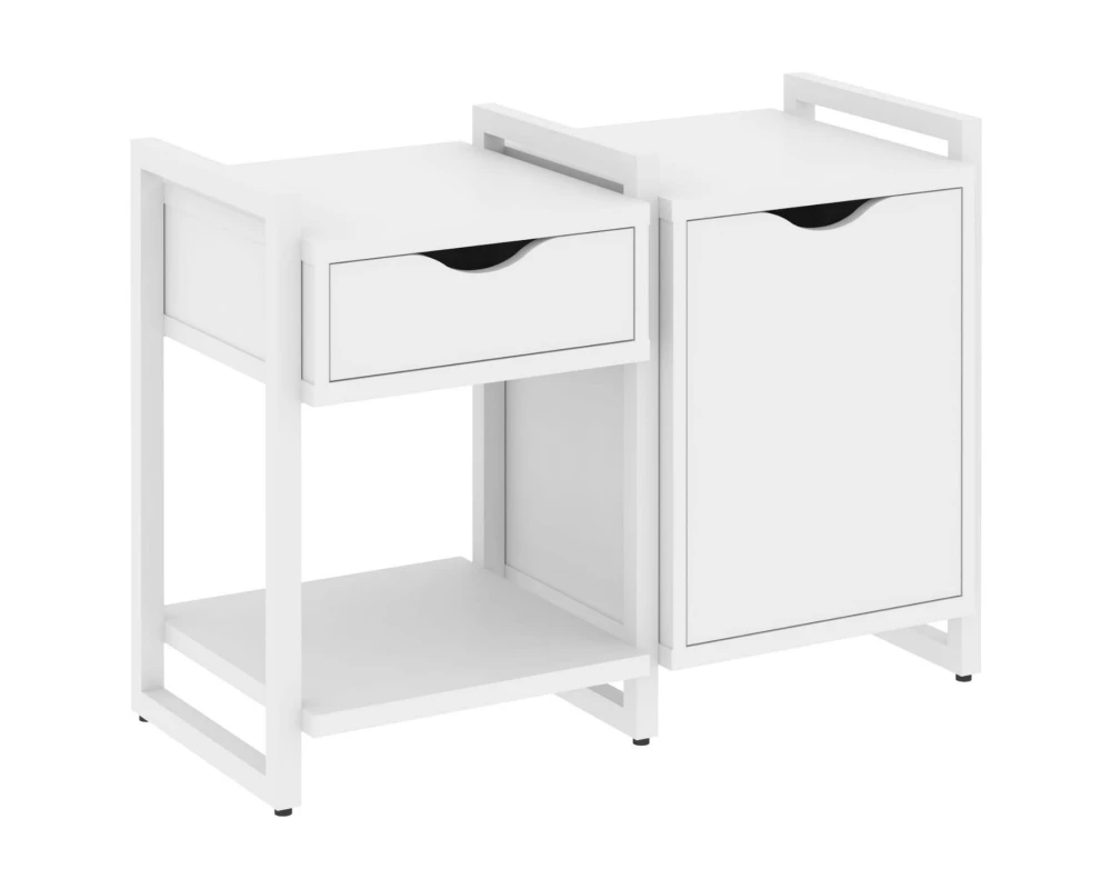 Тумба на регульруемых опорах наборная. Вариант №3 970х460х719 Loft