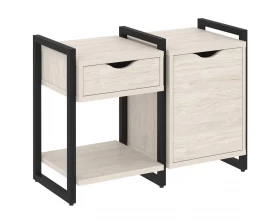 Тумба на регульруемых опорах наборная. Вариант №3 970х460х719 Loft images